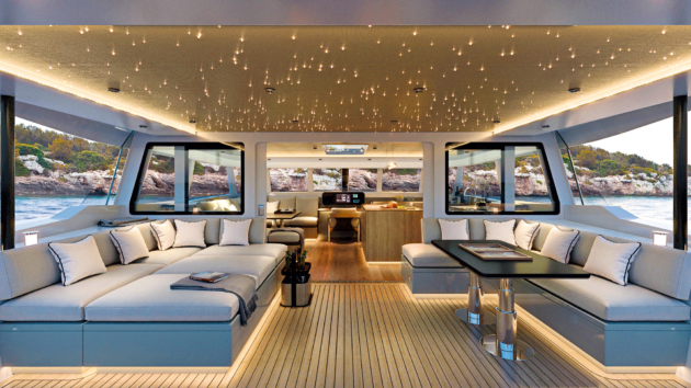 Evo 60’s emphasis will be on spacious luxury, speed and comfortable cruising