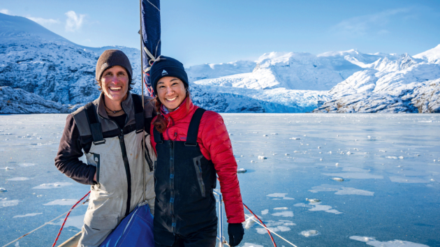 Lauric Thiault is a French environmental scientist and photographer who grew up in Polynesia. He and his partner, Nao Nakamura, have been living aboard their 1974 Dufour 35, Tupaia, for the past five years. In 2023, they set sail from Brittany for Patagonia, capturing their adventures at youtube.com/@tupaia. 